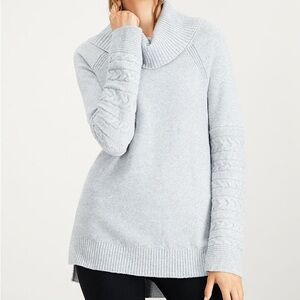 Calvin Klein Blue Cowl Neck Sweater